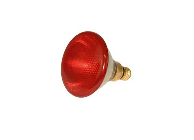 Soojenduspirn 175W 230V punane tugevdatud E27
