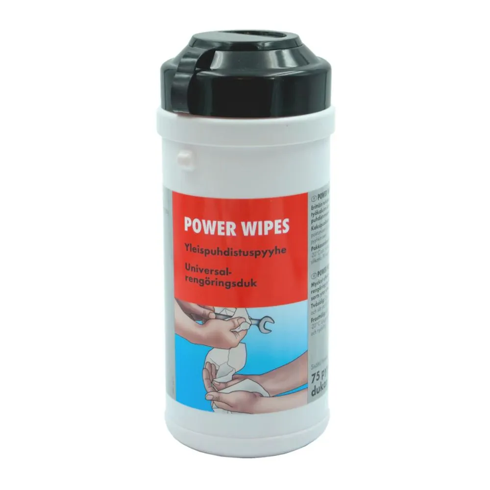 Kätepuhastusrätikud Power Wipes 75tk