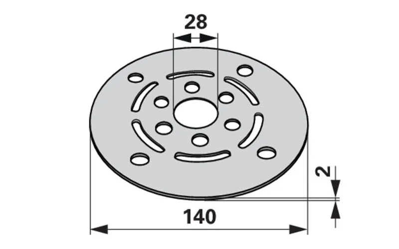 Kaitse element Fella ,FEL172667,137760 6-ühendust Drive Guard