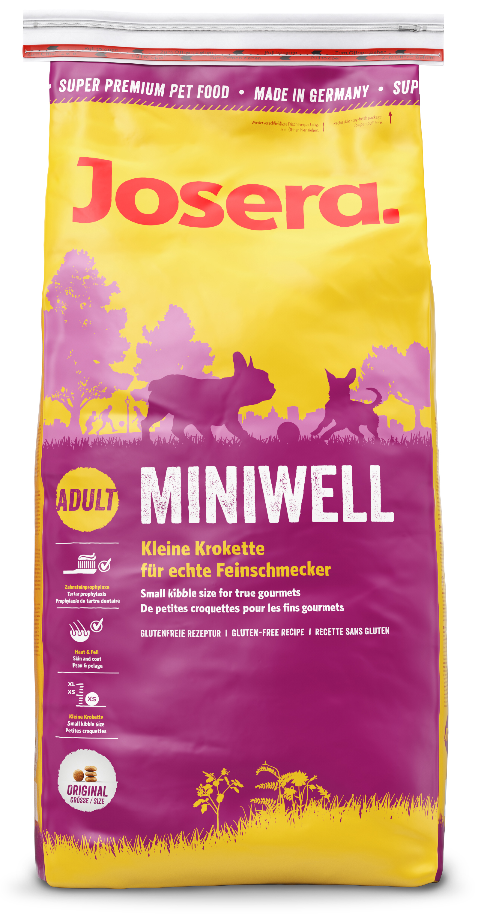 Koeratoit Josera Miniwell 900g