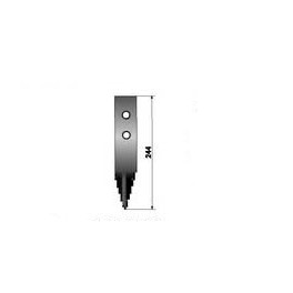 Kultivaatori C-pii ots 50x250x7mm N-043.07.402,PK-7