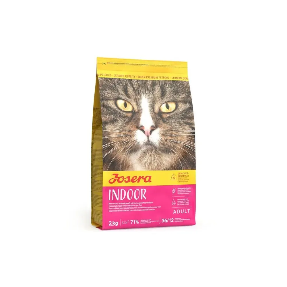 Kassitoit Josera Indoor 2kg (Naturelle)