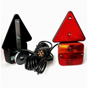Pukseerimistuled magnetiga juhe 7.5+2.5M 12V