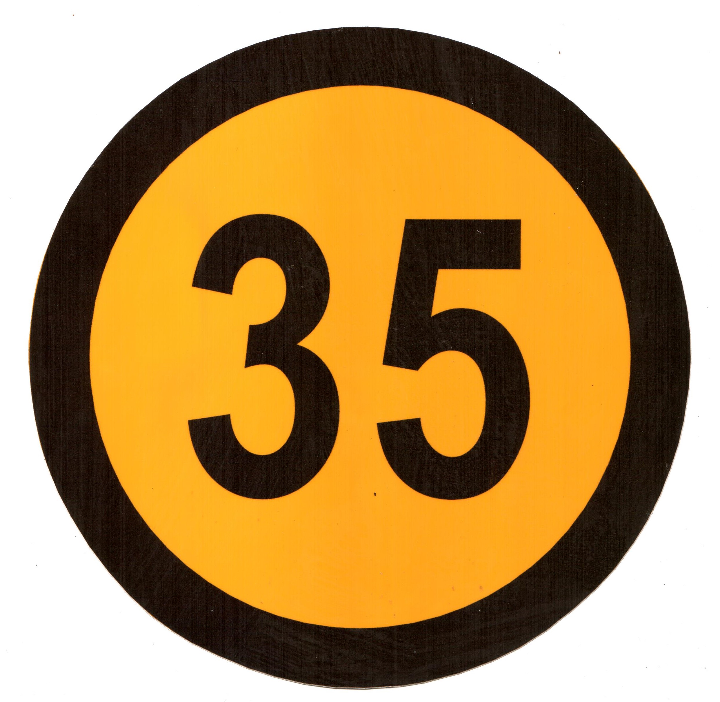 Kleebis 35km/h
