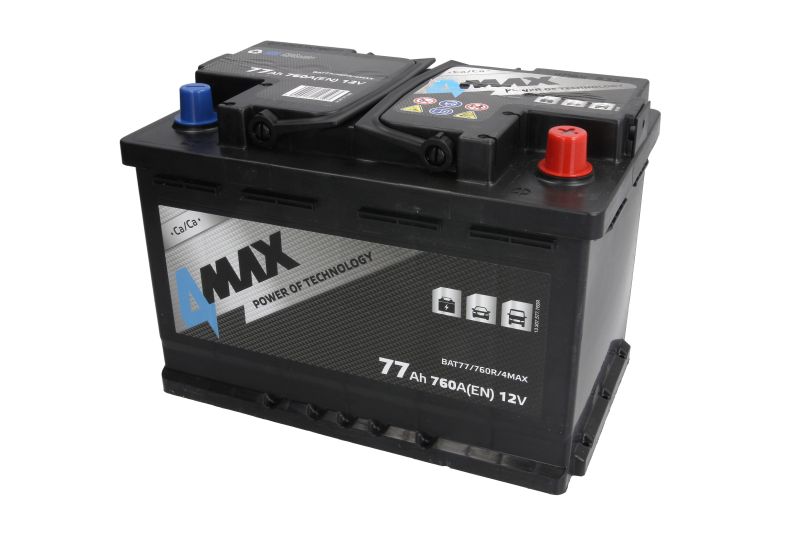 Aku 77Ah 760A 278x175x190mm B13 4MAX (-/+)