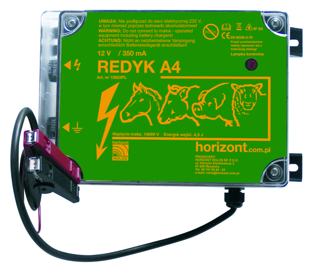 Elektrikarjuse generaator REDYK A4 12V