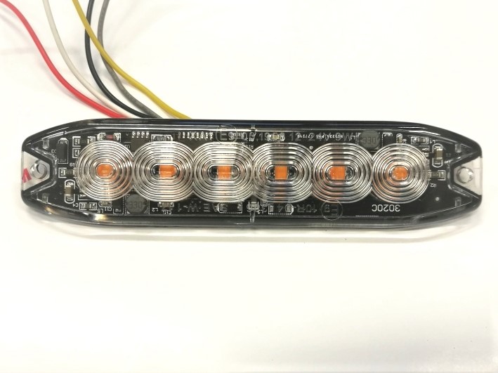 LED pinnapealne vilkur kollane 12/24V 20WECE R10,ECE R65