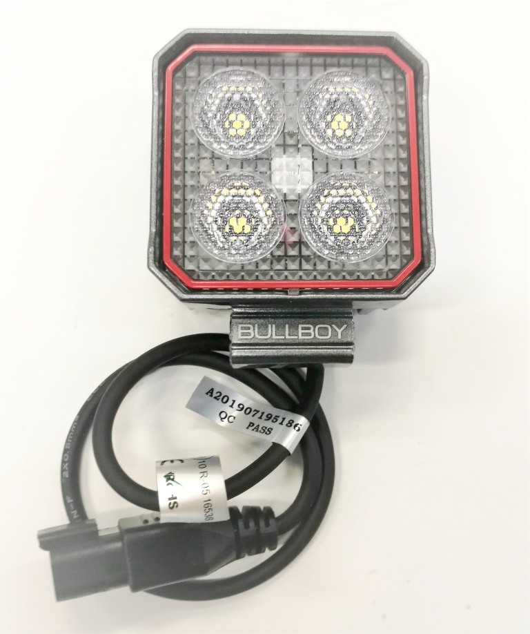 LED töötuli 24W 3600lm 12-36V R10 kandiline