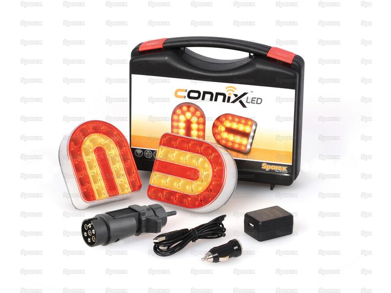 Pukseerimistuled LED magnetiga 12V juhtmevaba/USB kuni 20M IP65