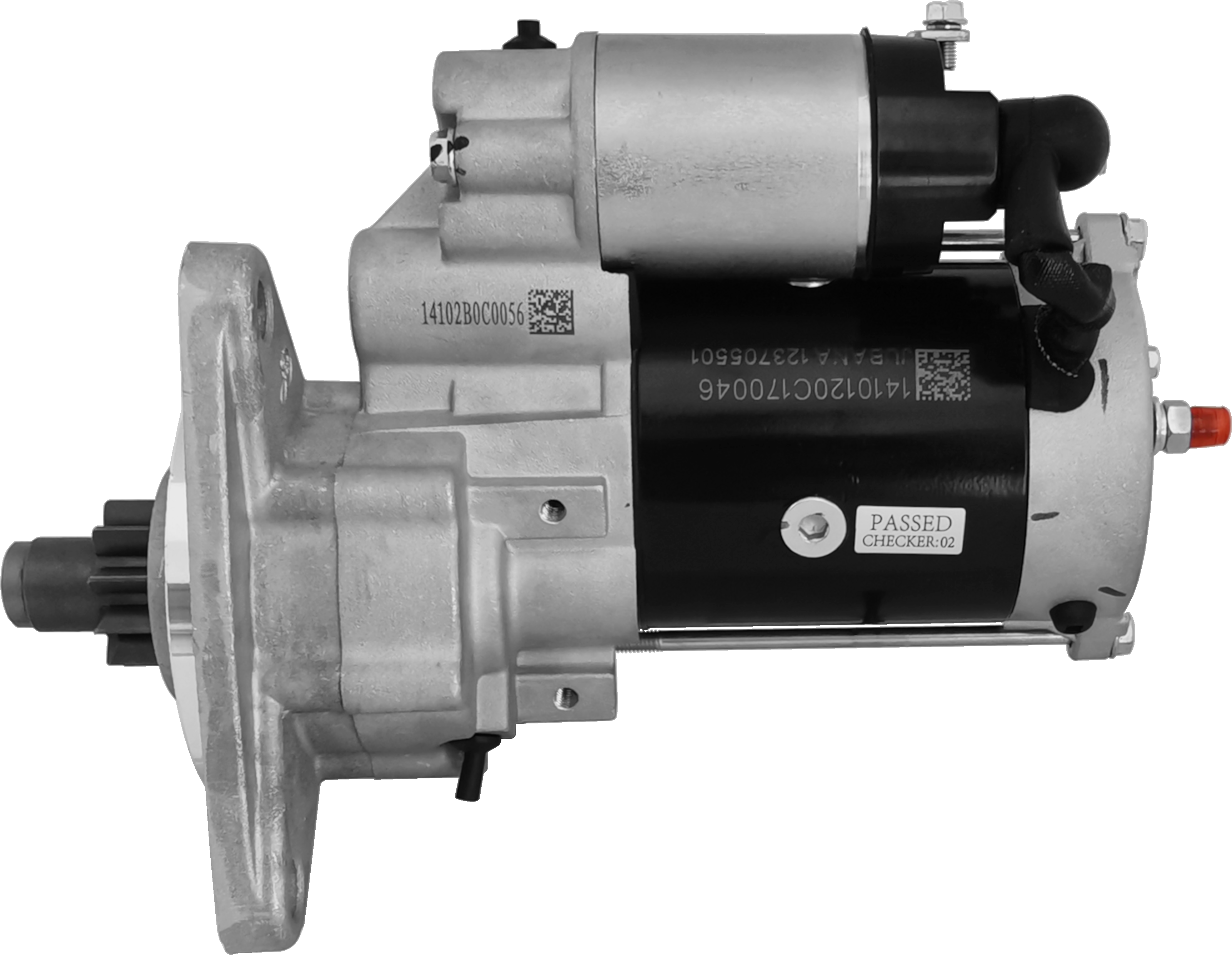 Starter 12v 3.2kw 5800 p/min PD-üleminku plaadile