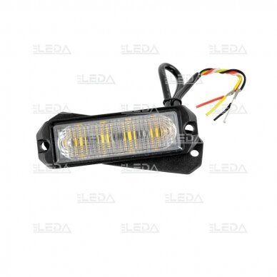 Vilkur LED pinnapealne 12/24V (4xLED) ECE,R65,R10 (4xLED)