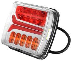 LED tagatuli 12/24V numbritulega vasak