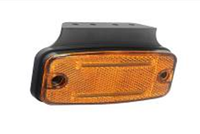 Küljetuli LED kollane helkur kandiline 12/24V 114x55/70x22mm ,R3,R91,R10