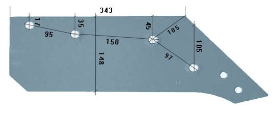 Tera Kverneland 053087 parem 14"