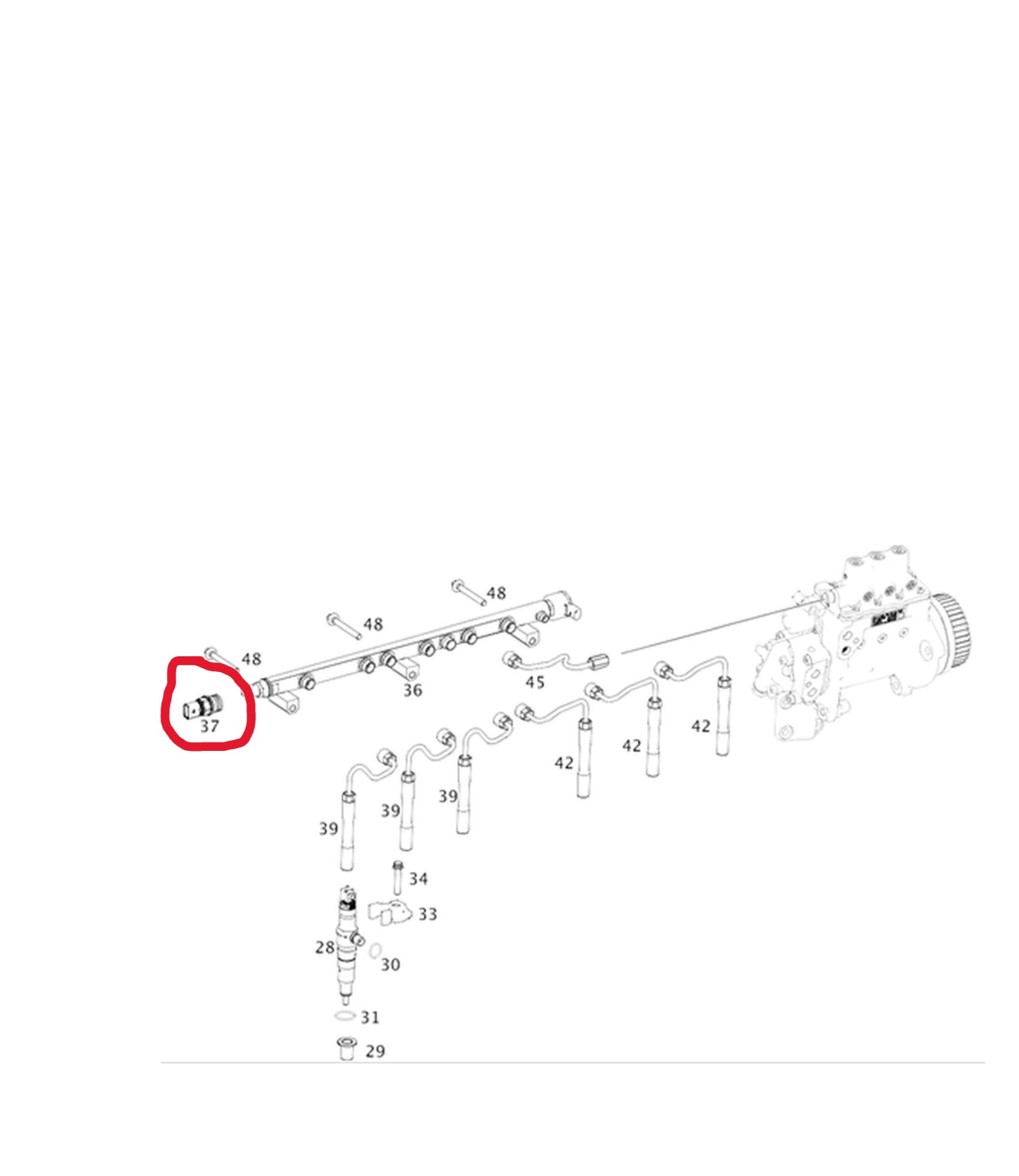 Rõhu andur DEUTZ-FAHR 0.900.7427.2