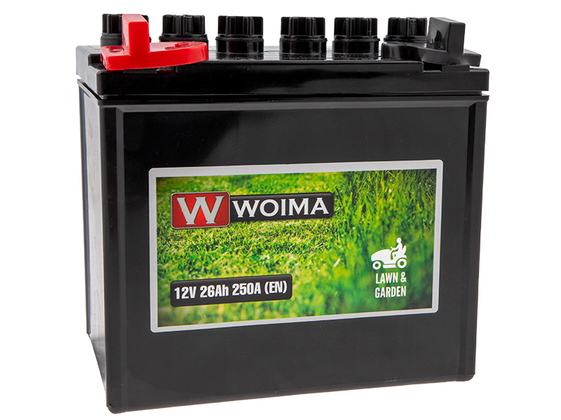 Aku 12V 26Ah 250A 186x125x176mm +/- Globe/Woima