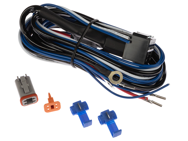 Kaugtulede ühenduskomplekt 12V Max 40A 4-DT Deutsch pistik (päevasõidutulele)