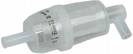 Kütusefilter diislile kõver ¤8mm voolikule