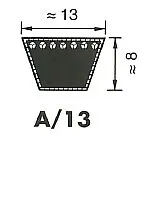 Kiilrihm  XPA-1000 Optibelt